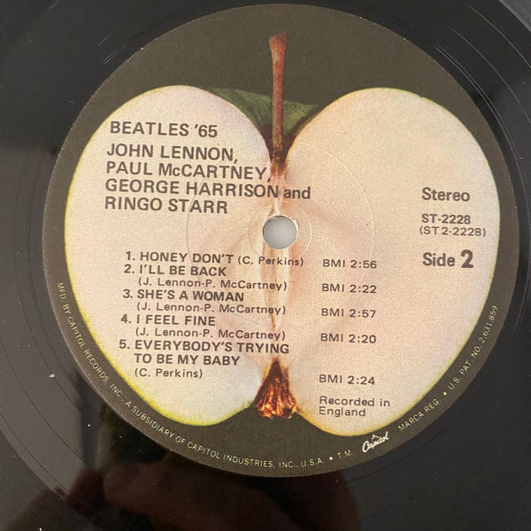 Used Vinyl The Beatles – Beatles '65 LP USED VG++/VG+ 1971 Reissue J030423-05