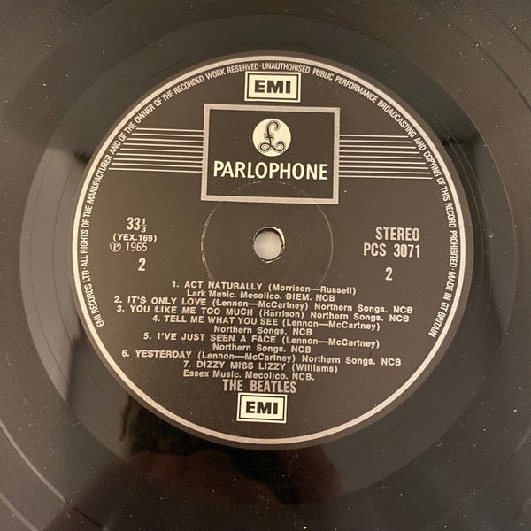 Used Vinyl The Beatles – Help! LP USED VG++/VG+ 1976 UK Pressing J022224-05