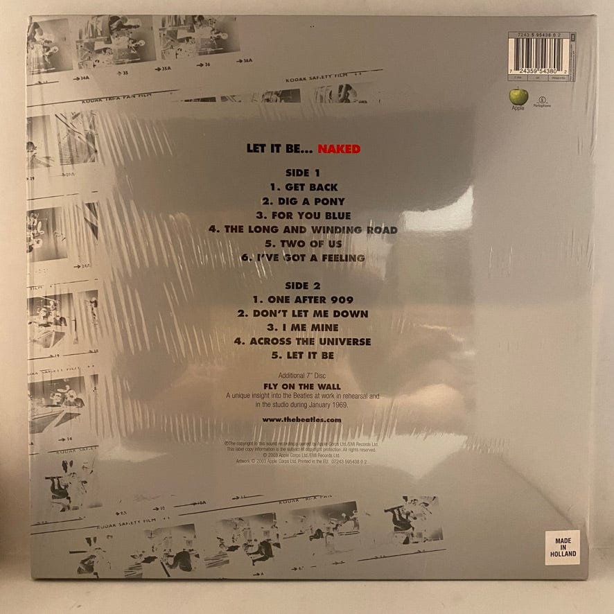 The Beatles – Let It Be Naked LP USED NM/NM w/ 7