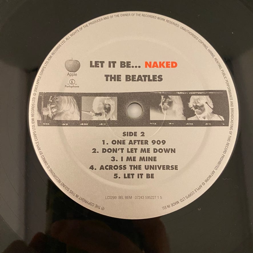 The Beatles – Let It Be Naked LP USED NM/NM w/ 7