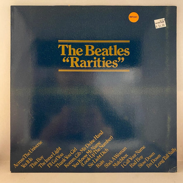 Used Vinyl The Beatles – Rarities LP USED NM/VG+ 1979 Dutch Pressing J022224-08