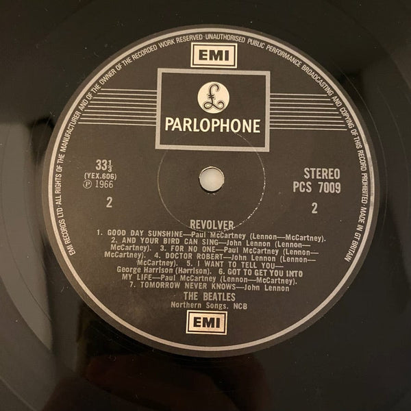 Used Vinyl The Beatles – Revolver LP USED VG+/VG 1984 UK Pressing J022224-01