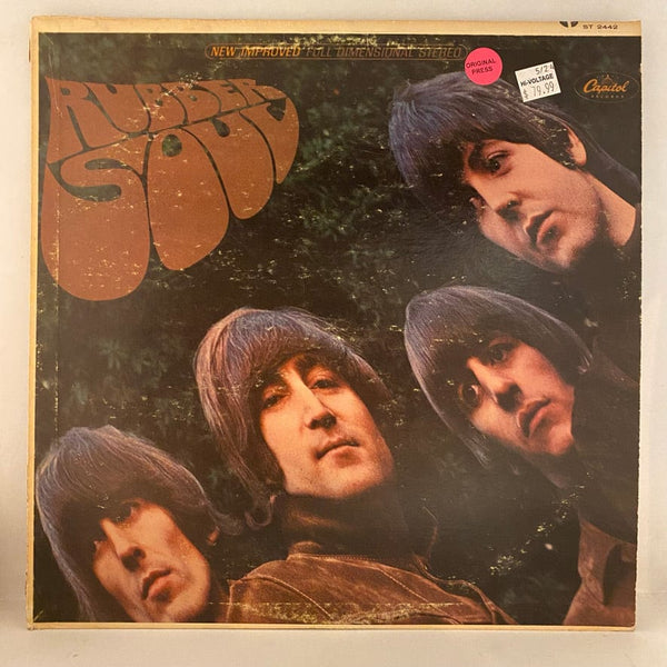 Used Vinyl The Beatles – Rubber Soul LP USED VG++/VG 1966 Original Pressing J070124-18