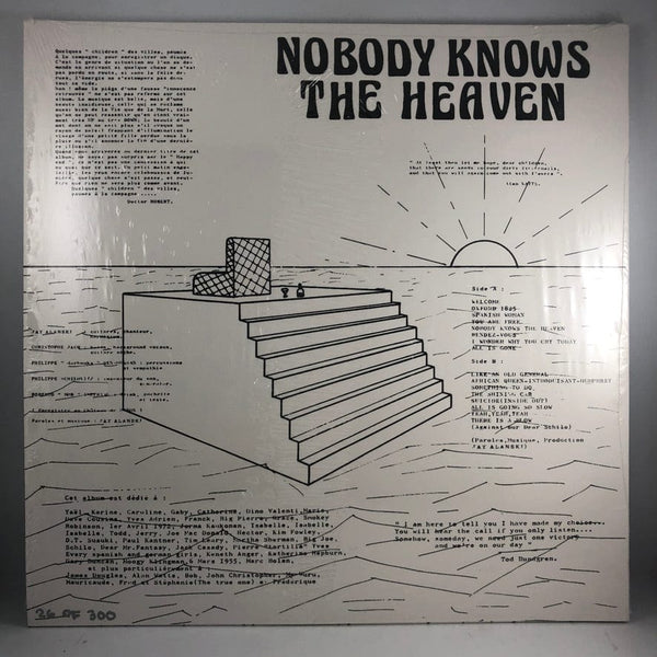 Used Vinyl The Beautiful Losers - Nobody Knows The Heaven LP NM/NM VINYL USED W050222-17