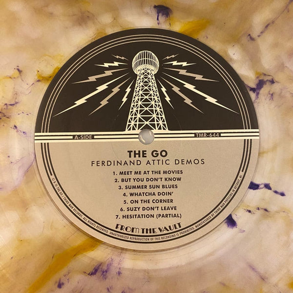 Used Vinyl The Go – Ferdinand Attic Demos LP USED NM/NM Clear w/ Splatter Third Man Vault J052523-10