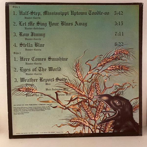 Used Vinyl The Grateful Dead – Wake Of The Flood LP USED VG+/G+ 1973 Pressing J033124-17