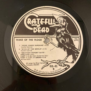 Used Vinyl The Grateful Dead – Wake Of The Flood LP USED VG+/G+ 1973 Pressing J033124-17