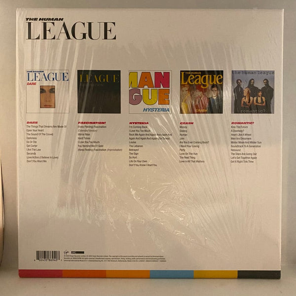 Used Vinyl The Human League – The Virgin Years 5LP USED NM/NM Box Set Colored Vinyl J070124-10