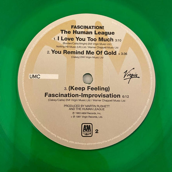 Used Vinyl The Human League – The Virgin Years 5LP USED NM/NM Box Set Colored Vinyl J070124-10