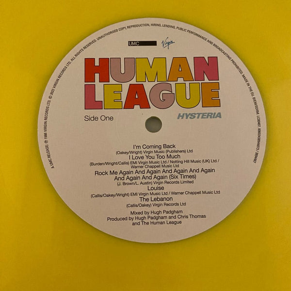 Used Vinyl The Human League – The Virgin Years 5LP USED NM/NM Box Set Colored Vinyl J070124-10