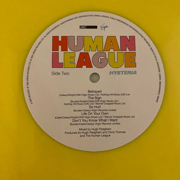 Used Vinyl The Human League – The Virgin Years 5LP USED NM/NM Box Set Colored Vinyl J070124-10