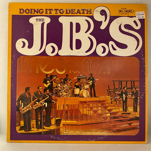 Used Vinyl The J.B.'s – Doing It To Death LP USED VG++/VG+ 1973 Pressing J082324-07