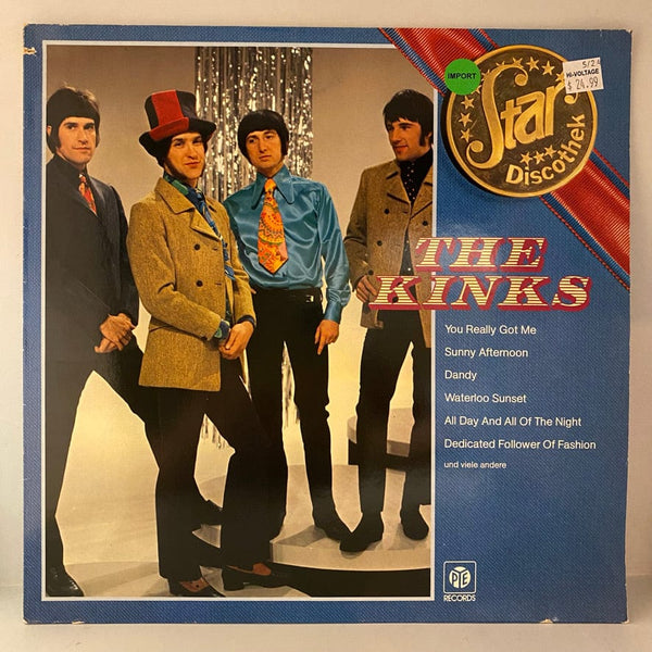 Used Vinyl The Kinks – Star-Discothek LP USED NM/VG+ German Pressing J060224-04