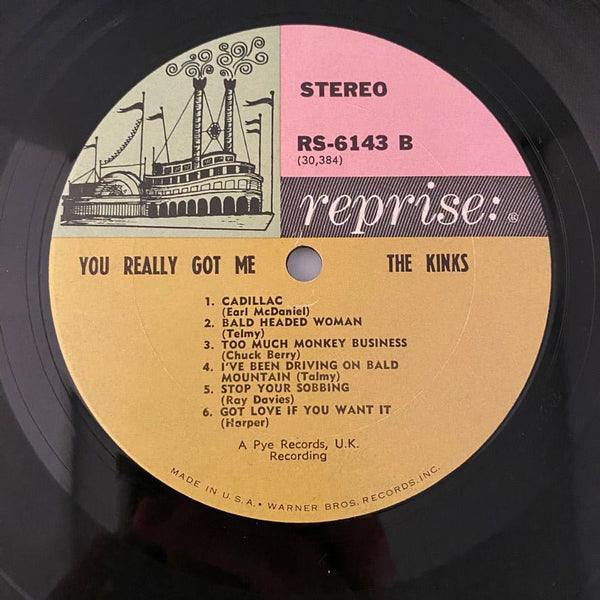 Used Vinyl The Kinks – You Really Got Me LP USED VG+/VG++ Original US Pressing J120723-08