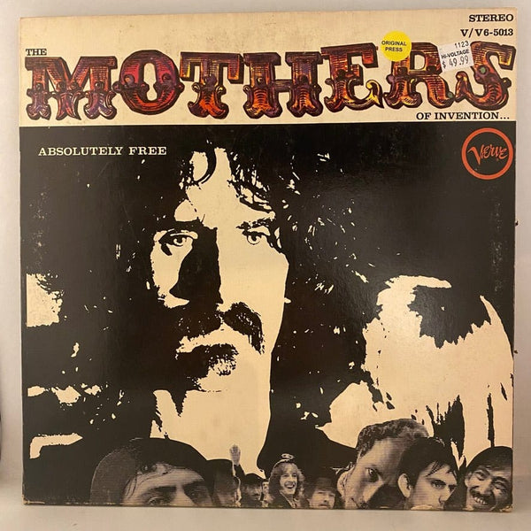 Used Vinyl The Mothers Of Invention – Absolutely Free LP USED VG+/VG Original Pressing J120123-03