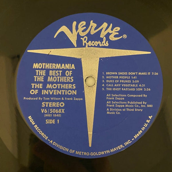 Used Vinyl The Mothers Of Invention – Mothermania (The Best Of The Mothers) LP USED VG/VG+ J120123-06