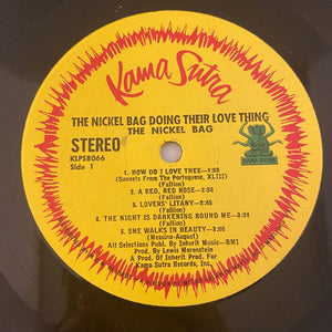 Used Vinyl The Nickel Bag – Doing Their Love Thing LP USED VG++/VG J102222-06