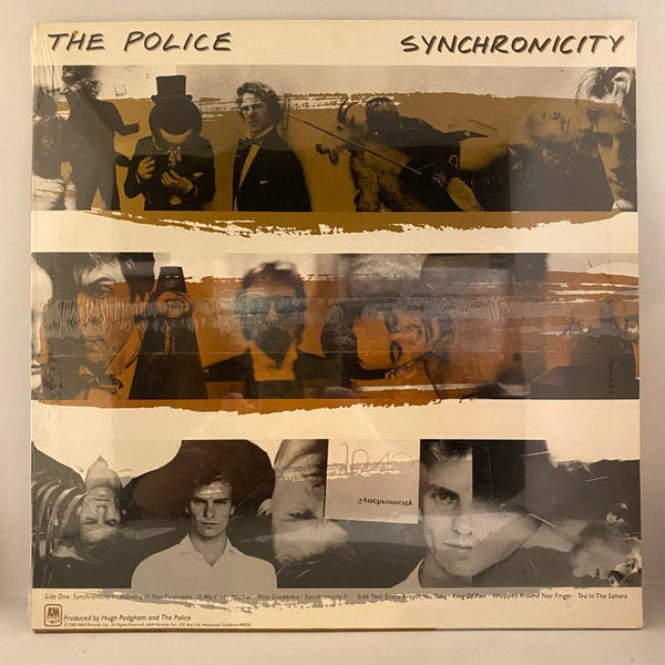 Used Vinyl The Police – Synchronicity LP USED NOS STILL SEALED Gold/Silver/Bronze Sleeve J120123-11