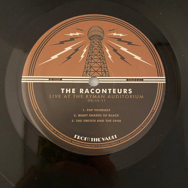 Used Vinyl The Raconteurs – Live At The Ryman Auditorium 2LP USED NM/NM Third Man Vault Color Vinyl NO DVD J120823-03