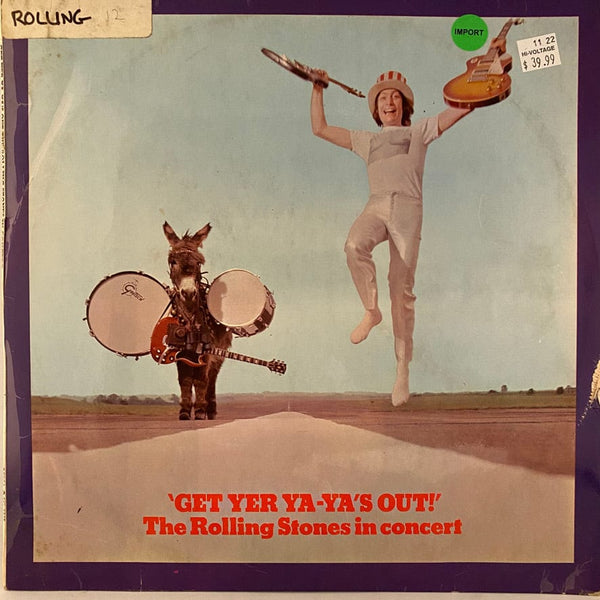 Used Vinyl The Rolling Stones – Get Yer Ya-Ya's Out! LP USED VG+/G UK Pressing J121522-03