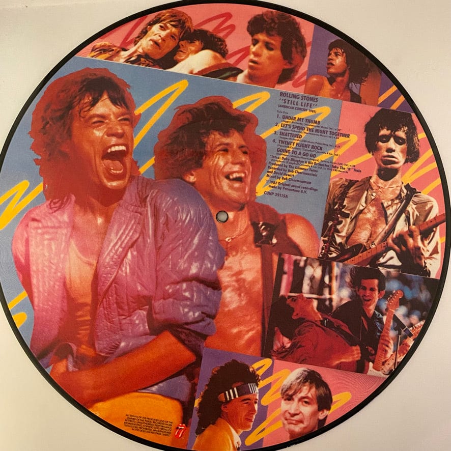 The Rolling Stones – Still Life (American Concert 1981) LP USED VG++/VG+  Import Picture Disc