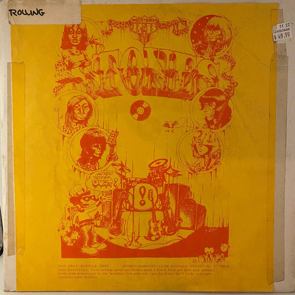 Used Vinyl The Rolling Stones – The Guv'nors of R&B LP USED VG++/VG Unofficial Release J012223-11