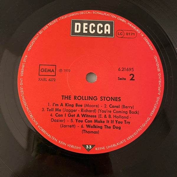 Used Vinyl The Rolling Stones – The Rolling Stones LP USED VG++/VG+ German Pressing w/ Poster J060224-14