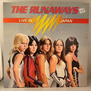 Used Vinyl The Runaways – Live In Japan LP USED VG++/VG++ J121123-07