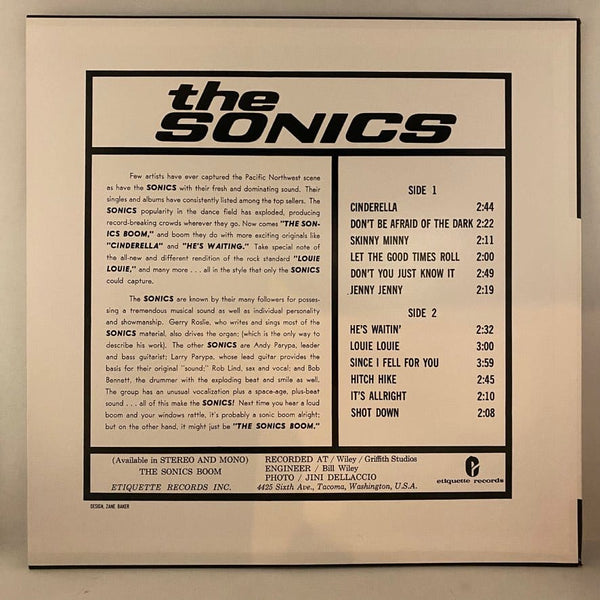 Used Vinyl The Sonics – 50 3LP Box Set USED VG++/VG++ J111323-16