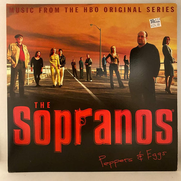 Used Vinyl The Sopranos - Peppers & Eggs - Music From The HBO Original Series 2LP USED VG++/VG++ Green w/ Splatter Vinyl J082324-06