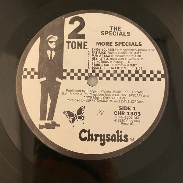 Used Vinyl The Specials – More Specials LP USED VG++/VG J101623-11