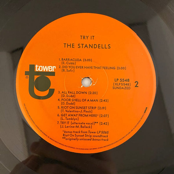 Used Vinyl The Standells – Try It LP USED VG++/NM Mono Version J042723-03