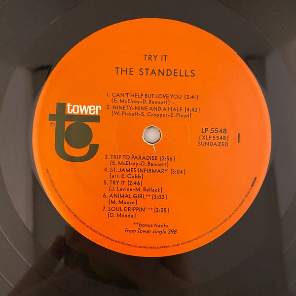 Used Vinyl The Standells – Try It LP USED VG++/NM Mono Version J042723-03