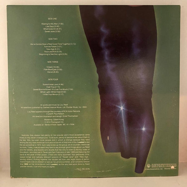 Used Vinyl The Velvet Underground – 1969 Velvet Underground Live With Lou Reed 2LP USED NM/VG 1974 Pressing J120723-02