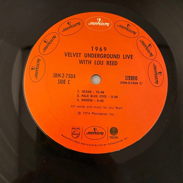 Used Vinyl The Velvet Underground – 1969 Velvet Underground Live With Lou Reed 2LP USED NM/VG 1974 Pressing J120723-02