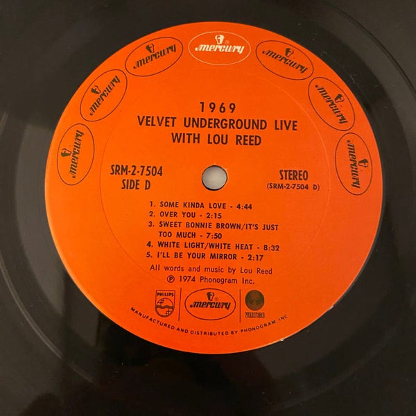 Used Vinyl The Velvet Underground – 1969 Velvet Underground Live With Lou Reed 2LP USED NM/VG 1974 Pressing J120723-02
