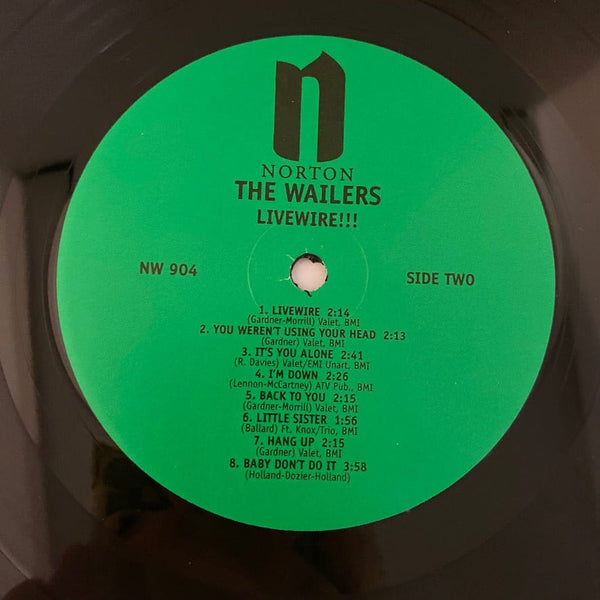 Used Vinyl The Wailers – Livewire!! LP USED NM/NM 1998 Pressing J100823-12