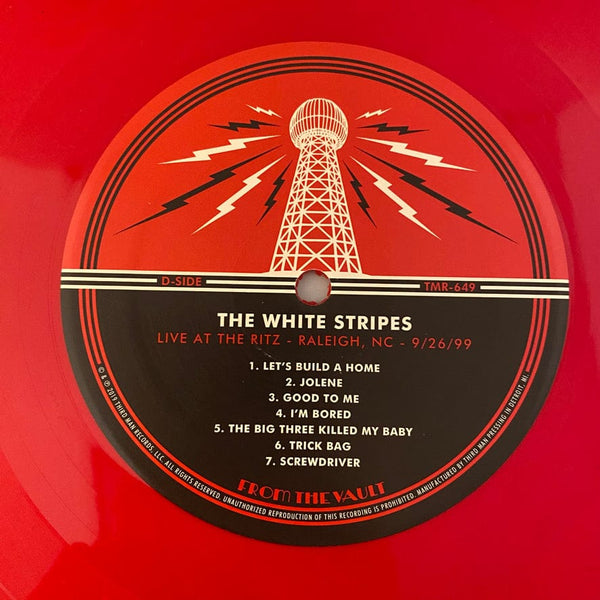 Used Vinyl The White Stripes – The White Stripes XX 2LP USED NM/VG+ White/Red Vinyl w/ Booklet & DVD J052523-14