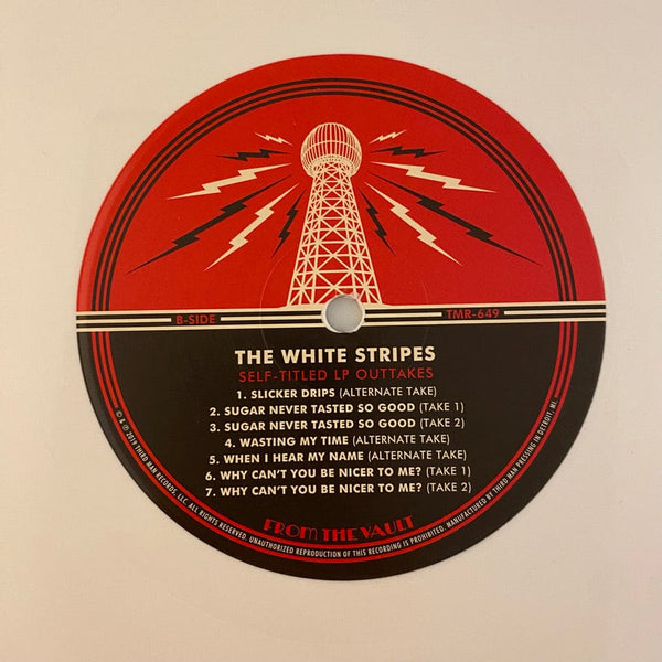 Used Vinyl The White Stripes – The White Stripes XX 2LP USED NM/VG+ White/Red Vinyl w/ Booklet & DVD J052523-14