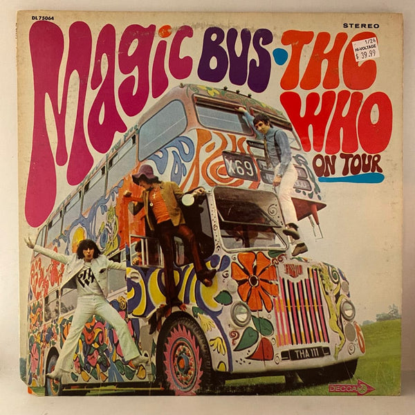 Used Vinyl The Who – Magic Bus LP USED VG++/VG J020524-12