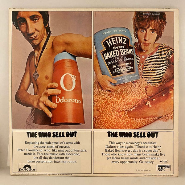 Used Vinyl The Who – The Who Sell Out LP USED VG++/VG German Pressing J101323-08