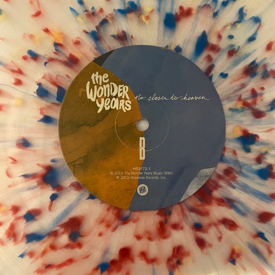 The Wonder Years No Closer To Heaven 2LP USED NM NM Clear w