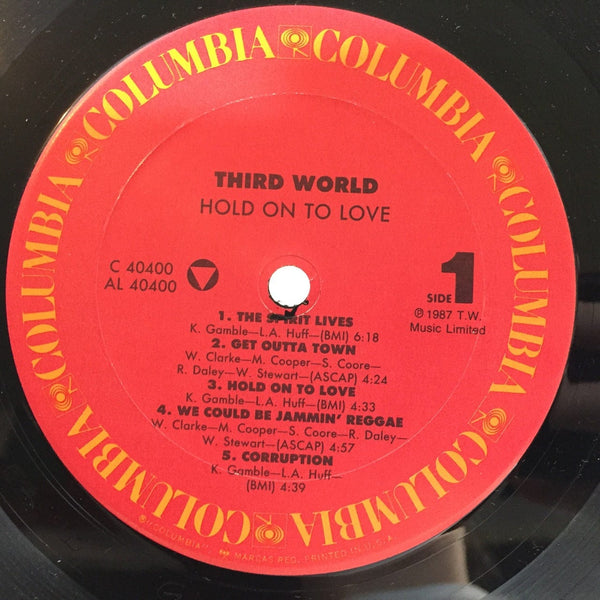 Used Vinyl Third World - Hold On to Love LP Shrink NM-NM USED 5774