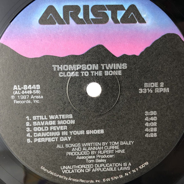 Used Vinyl Thompson Twins - Close To the Bone LP VG++-VG++ USED 11831