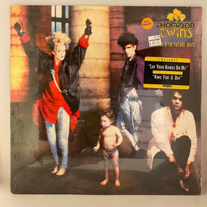 Used Vinyl Thompson Twins – Here's To Future Days LP USED NOS STILL SEALED VG++ Sleeve J090423-11