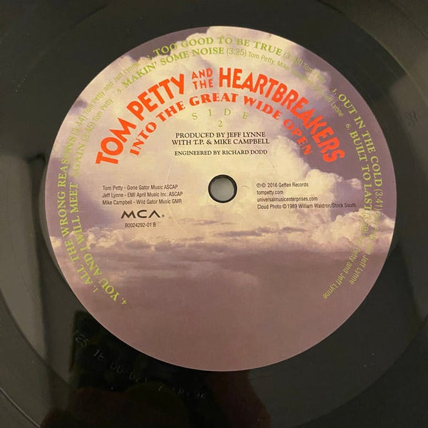 Used Vinyl Tom Petty And The Heartbreakers – Into The Great Wide Open LP USED NM/NM 2017 Pressing J010724-16