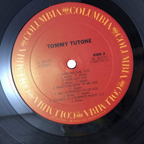Used Vinyl Tommy Tutone - Self Titled LP NM-VG++ USED 9439