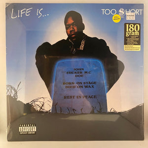 Used Vinyl Too $hort – Life Is...Too $hort LP USED NOS STILL SEALED 180 Gram J052223-07