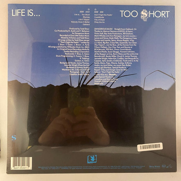 Used Vinyl Too $hort – Life Is...Too $hort LP USED NOS STILL SEALED 180 Gram J052223-07