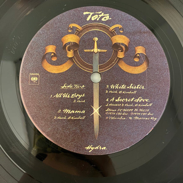 Used Vinyl Toto – Hydra LP USED NM/VG+ J091723-16